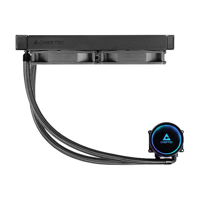 Ftohës për Procesor K Cooler  Water Cooling Chieftec Iceberg 240 RGB multi Cooler | 1700| 1200| 1150| 1151| 1155| 1156| 1851| AM5/4/3+/2+/2 - 4