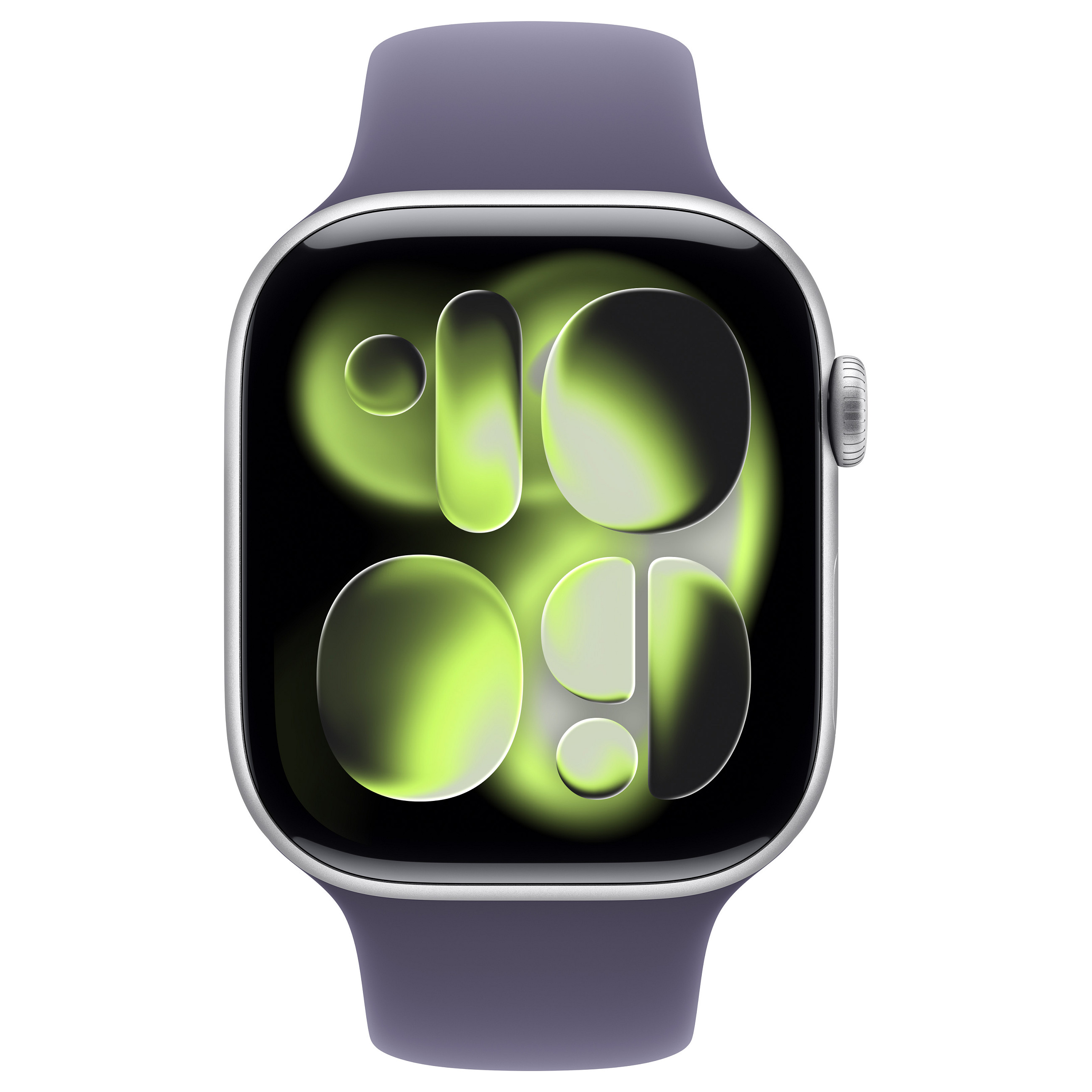 Apple Watch S11 / 46mm / Cellular / Aluminium Silver Band with Fog Violet Sport Band– M/L - 2
