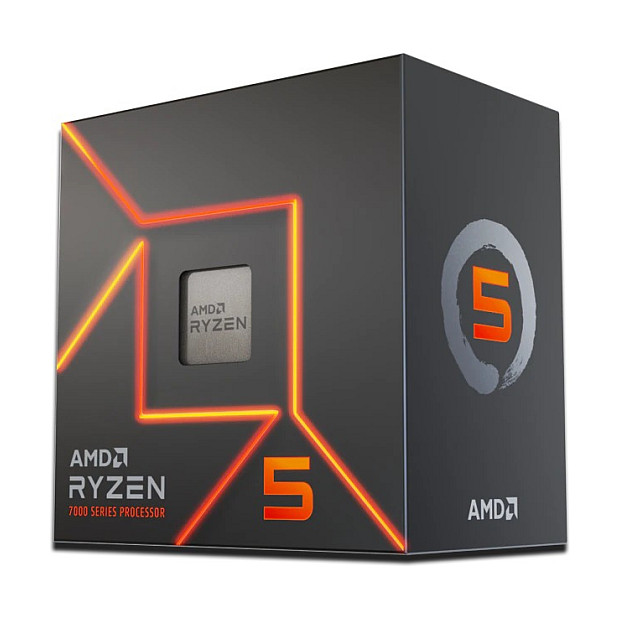 Procesor AMD CPU AM5 Ryzen 5 7600 Box 4.0GHz MaxBoost 5.2GHz 6xCore 12xThreads 38MB 65W Wraith Stealth Cooler - 1