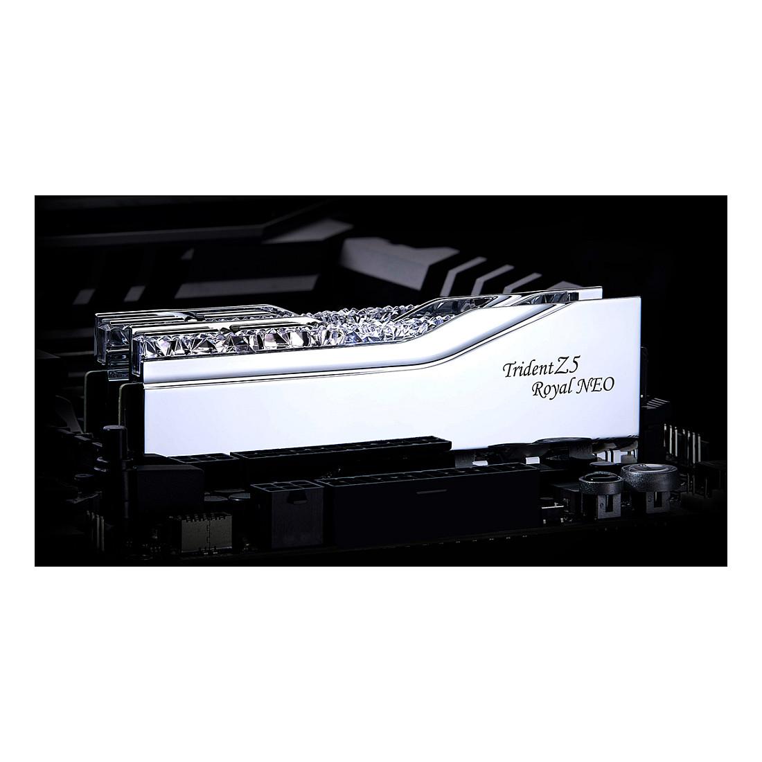 RAM Memorie DDR5 G.Skill Trident Z5 Royal Neo, 48GB, 2×24GB, DIMM, 8000MHz, CL40, 288-pin - 5