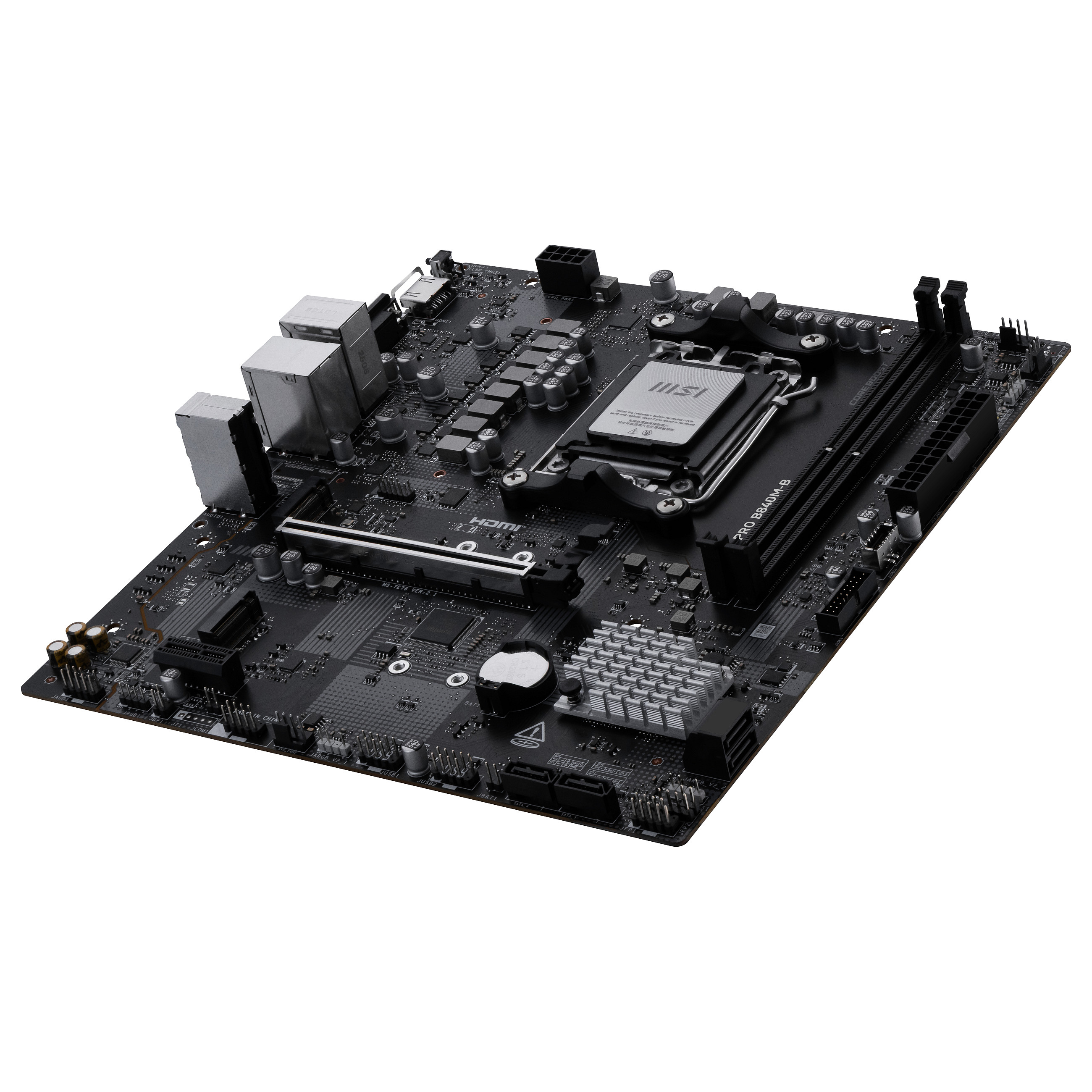 Pllakë Amë AMD AM5 MSI B840M B Pro / DDR5 / mATX / HDMI - 3