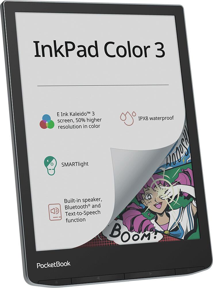 E-book PocketBook InkPad Color 3 / PB743K3-1-WW-B / 7.8" / 32GB - Gri - 2