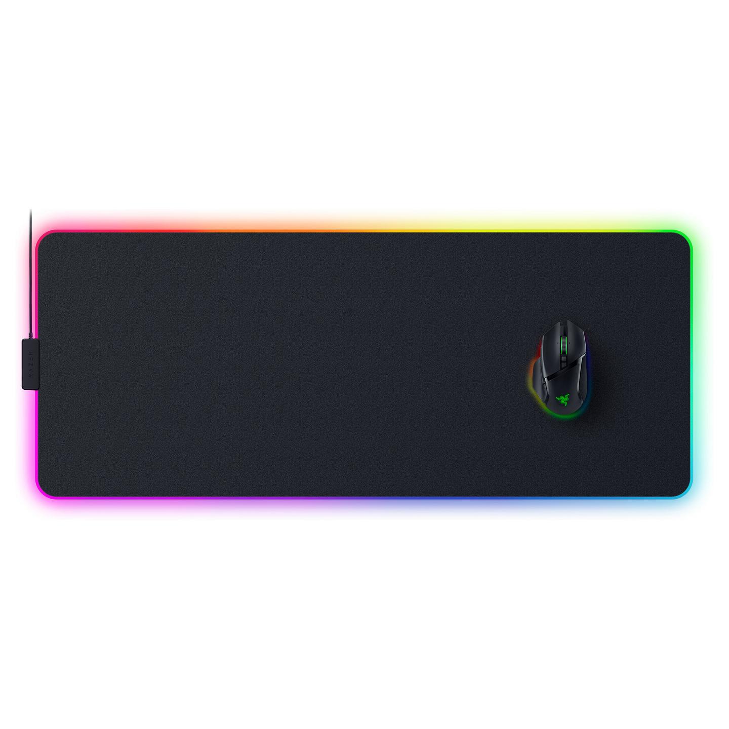 Mauspad Gaming Razer Strider Chroma, Hybrid, 900 x 370 x 4mm, Chroma RGB, 19 Zona, USB - Zezë - 3
