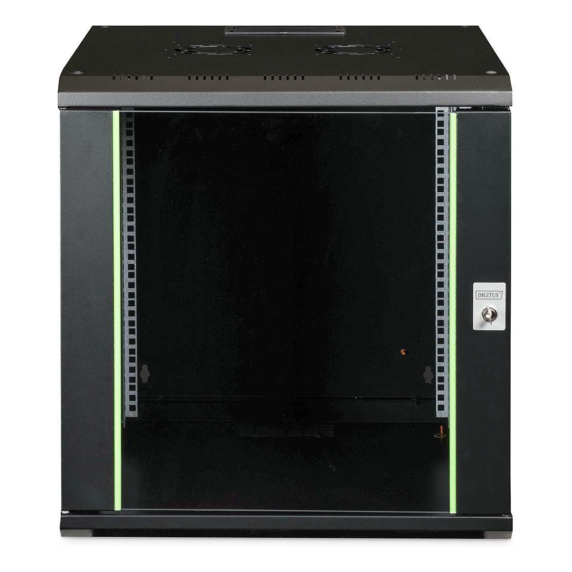 Raft për Server DIGITUS Network Cabinet Unique – Server Rack 12HE / 643×600×600mm - Zezë - 8