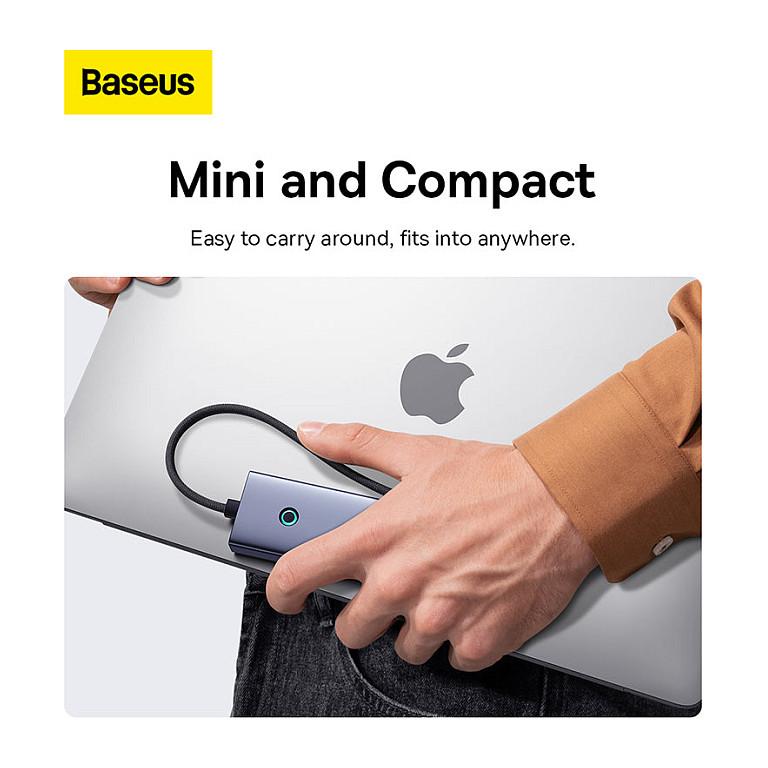 Hub USB-C Baseus UltraJoy Series / 4-në-1 / 4x USB-A 3.2 Gen 1 / 5Gbps – Hiri - 8