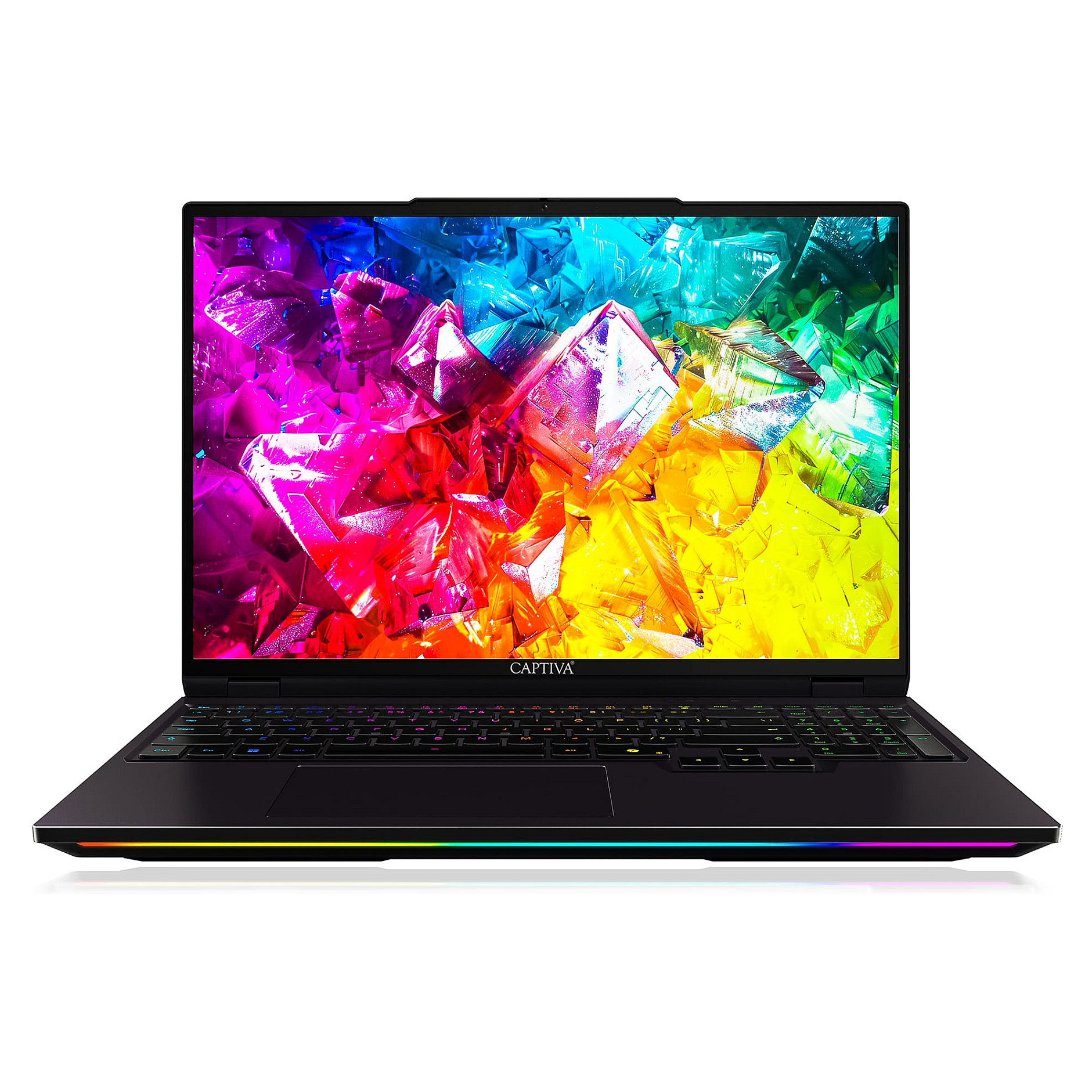Laptop Gaming Captiva Notebook Ultimate Gaming R95-061GE / Ryzen 9 9955HX / 64GB DDR5 / 2TB / 16" WQXGA IPS 300Hz / RTX 5090 24GB - Zezë - 1