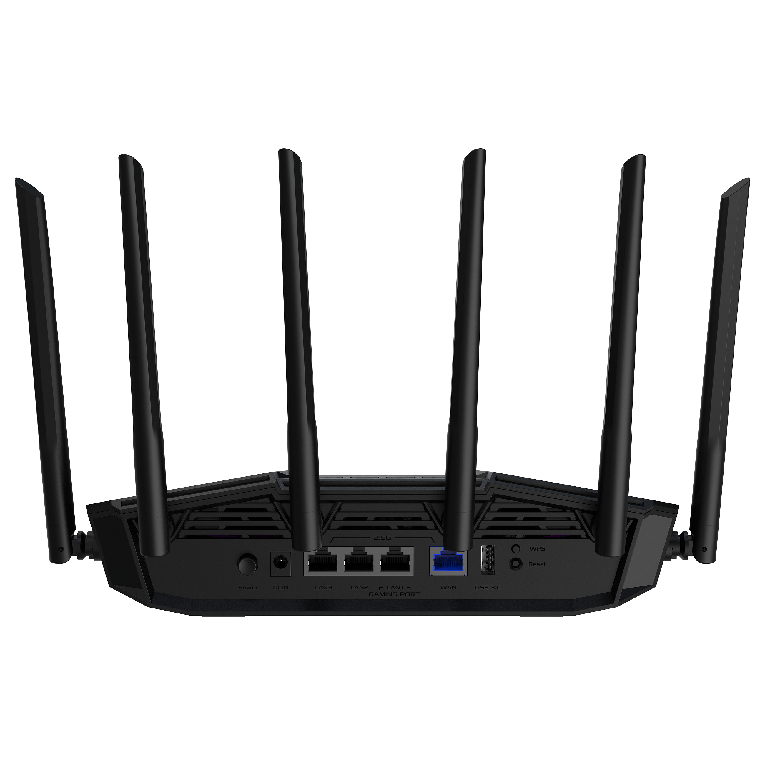 ASUS TUF Gaming BE6500 Wi-Fi 7 Dual-Band Gaming Router – BE6500, 4× 2.5GbE, 6 Antena, MLO, Gaming Port - 5