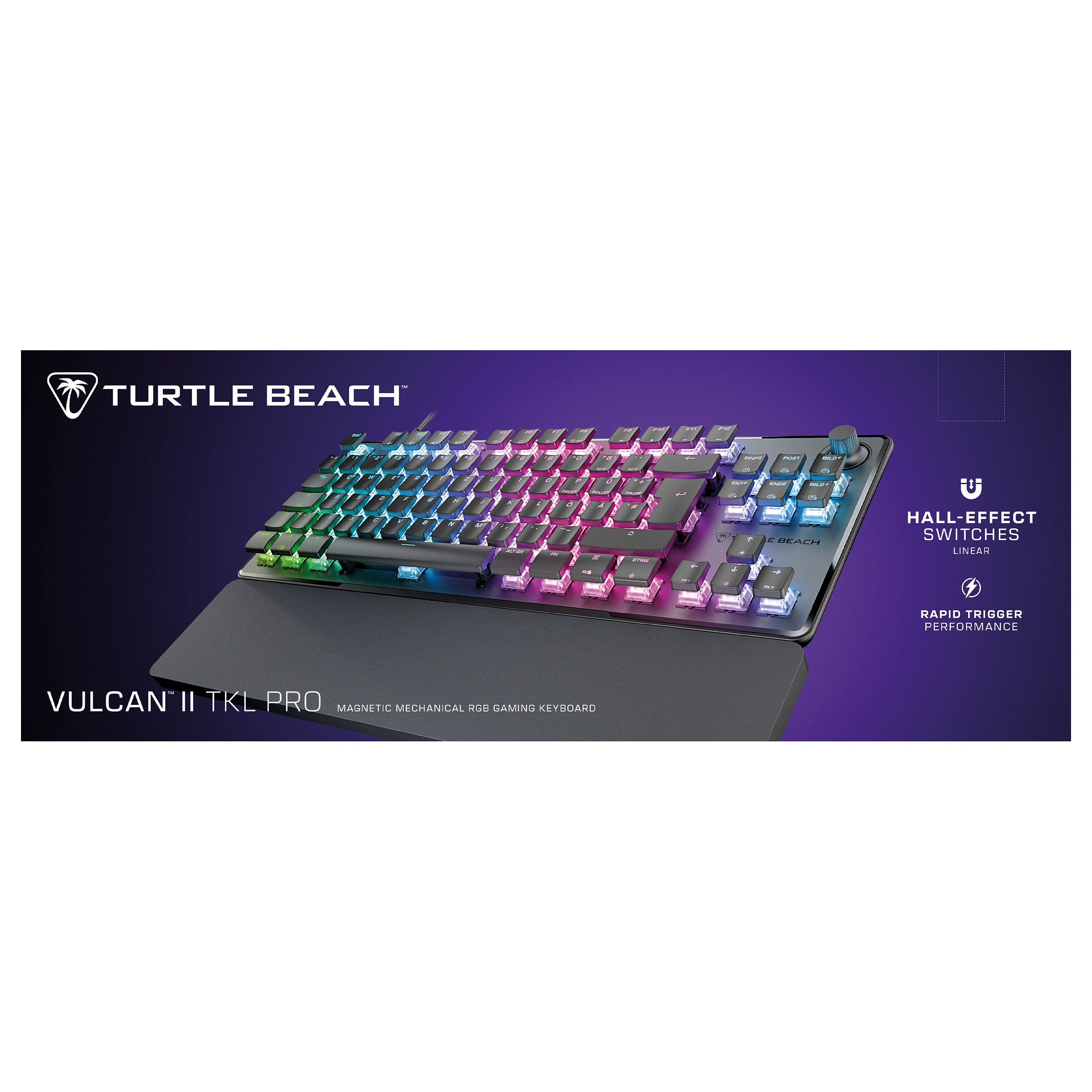 Tastierë Gaming Turtle Beach Vulcan II TKL Pro Wired / AZERTY - Zezë - 12
