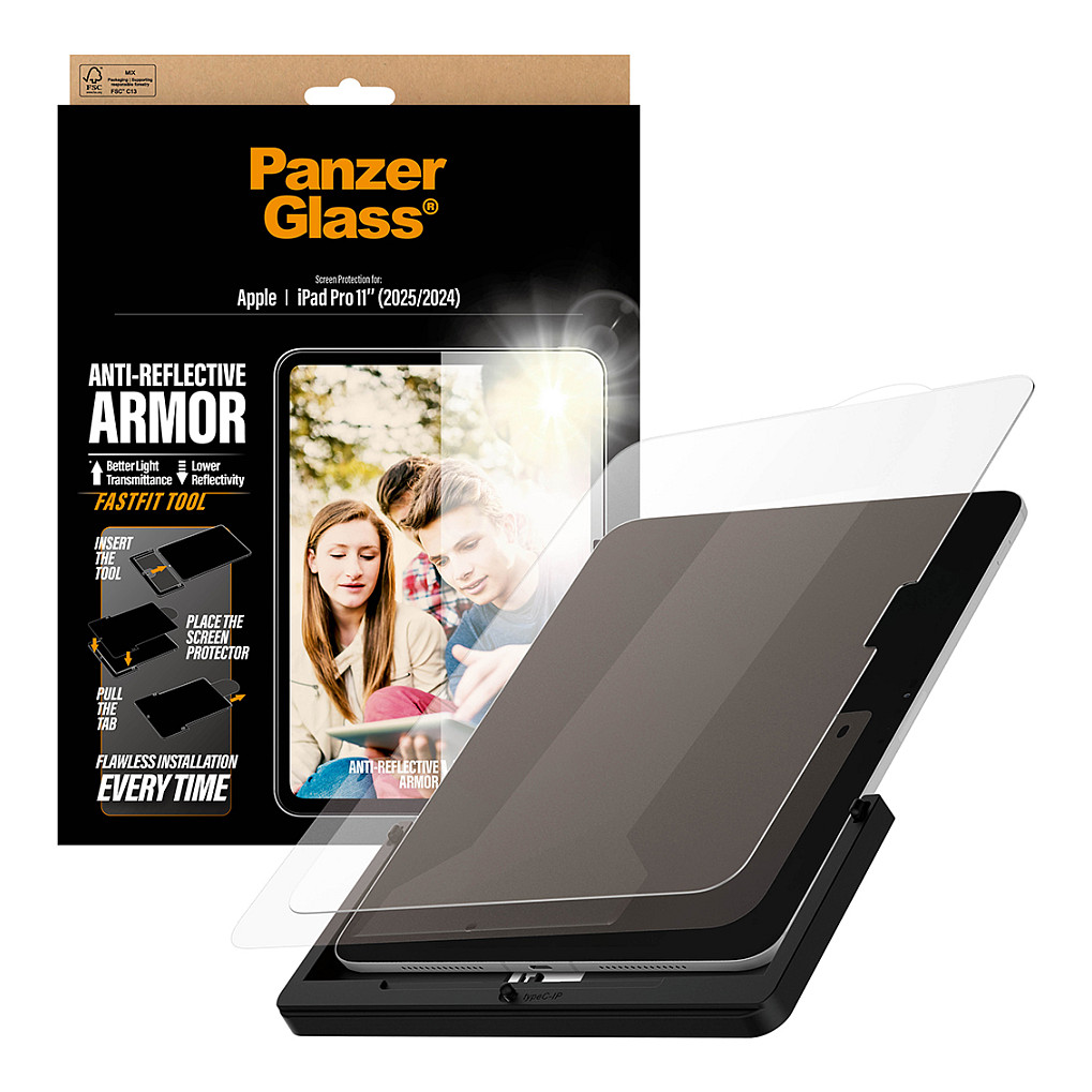 Mbrojtës Ekrani DEQSTER Displayschutz Max për iPad 10.9" (Gen 10) – Ultra-HD Glass 9H - 5