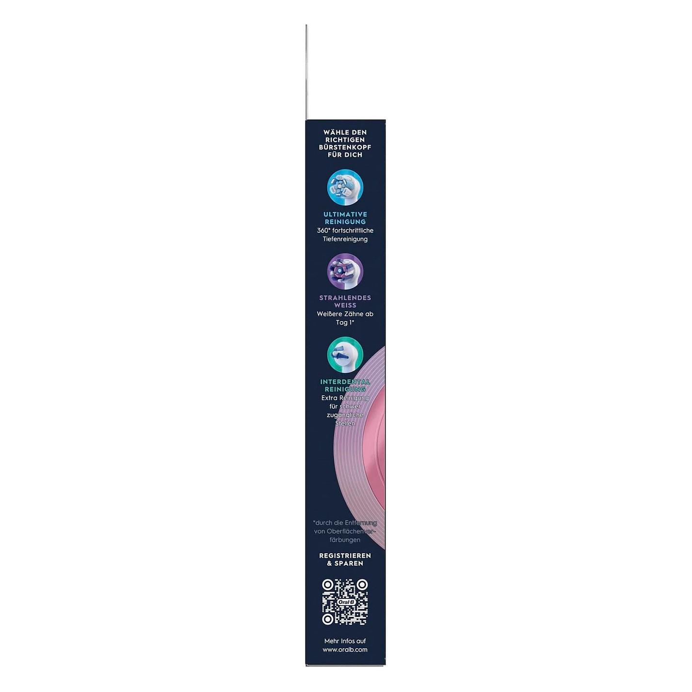 Kokë Zëvendësuese për Furçë Dhëmbësh Oral-B iO Gentle Care / Extra Soft / 4000 Fije / Për Oral-B iO – Bardhë - 4