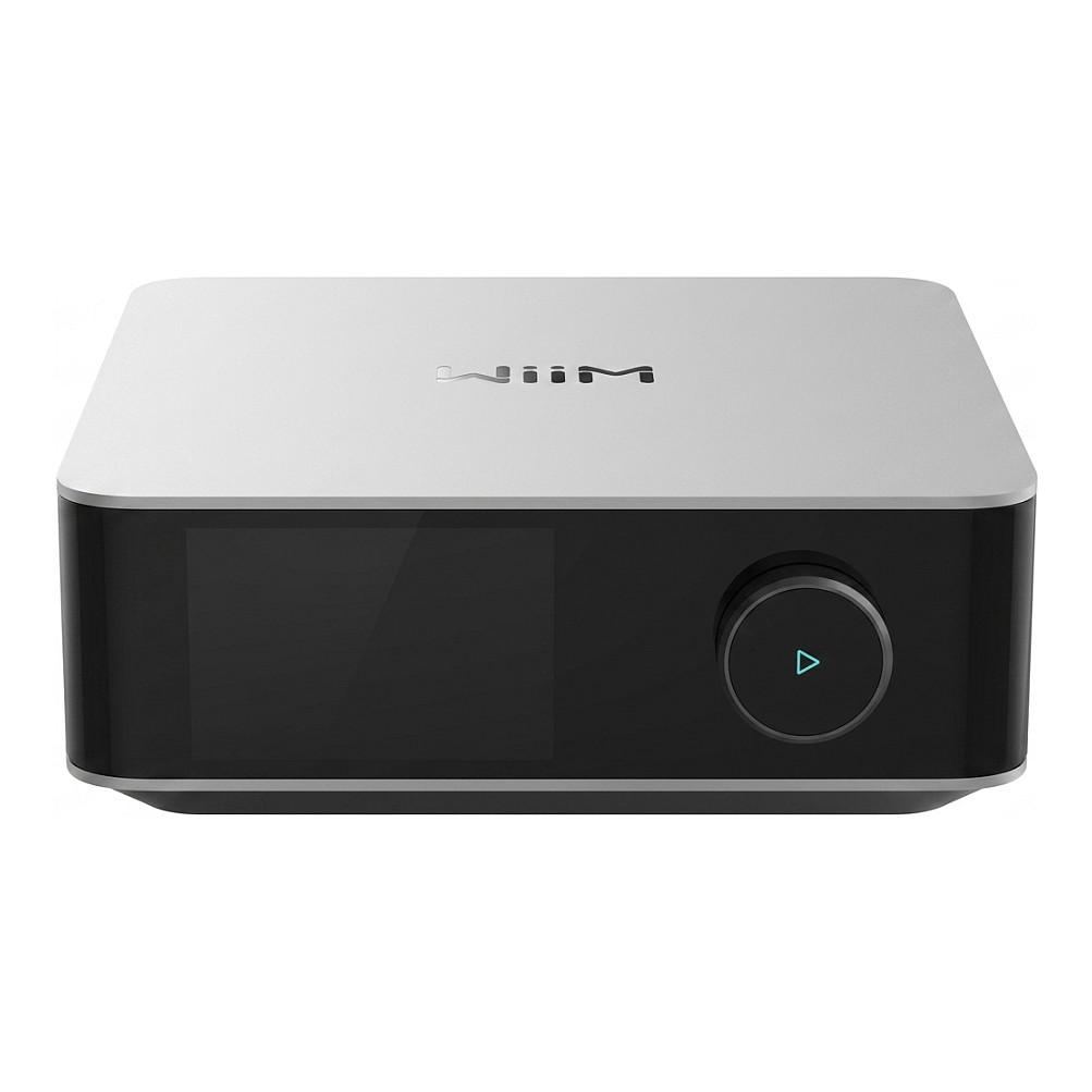 Përforcues Audio WiiM Amp Ultra, 2x100W, Wi-Fi 6, Bluetooth 5.3, HDMI ARC, USB, Optik, RCA, Ekran me Prekje 3.5" - Argjend