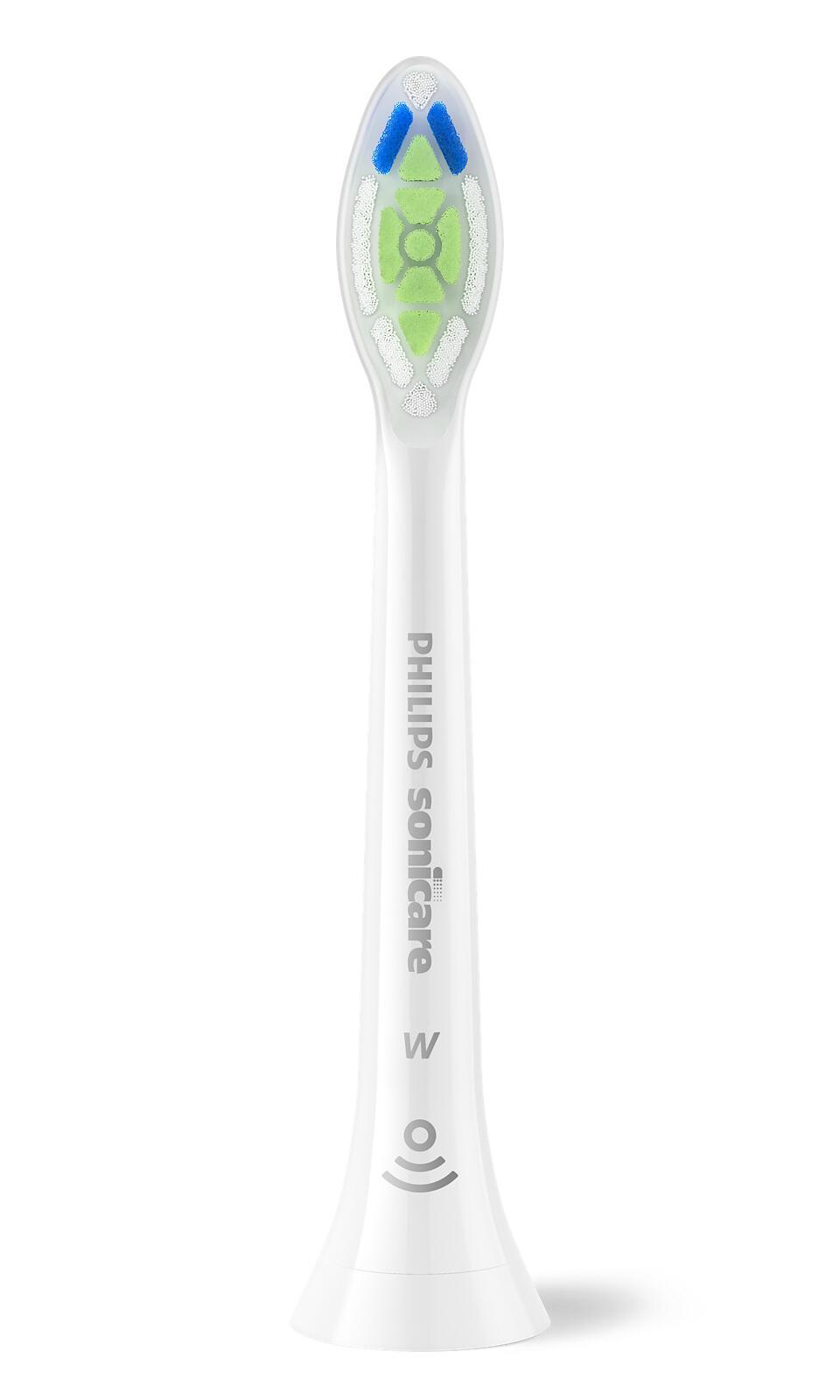 Koka zëvendësuese për furçë elektrike Philips Sonicare W2 Optimal White / 6 copë - Bardhë
