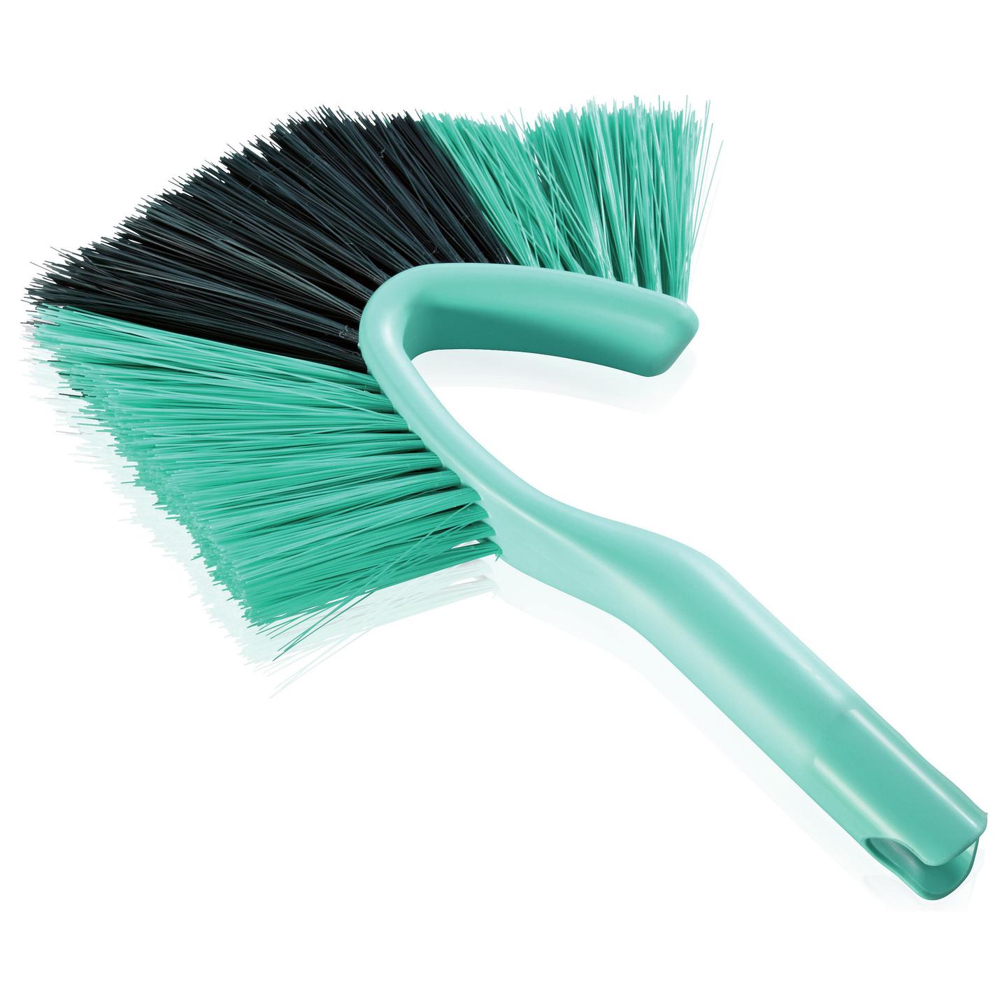Fshesë Dore LEIFHEIT Dusty / Trekëndore / Easy-Click / 22 cm - Gjelbër/Zezë