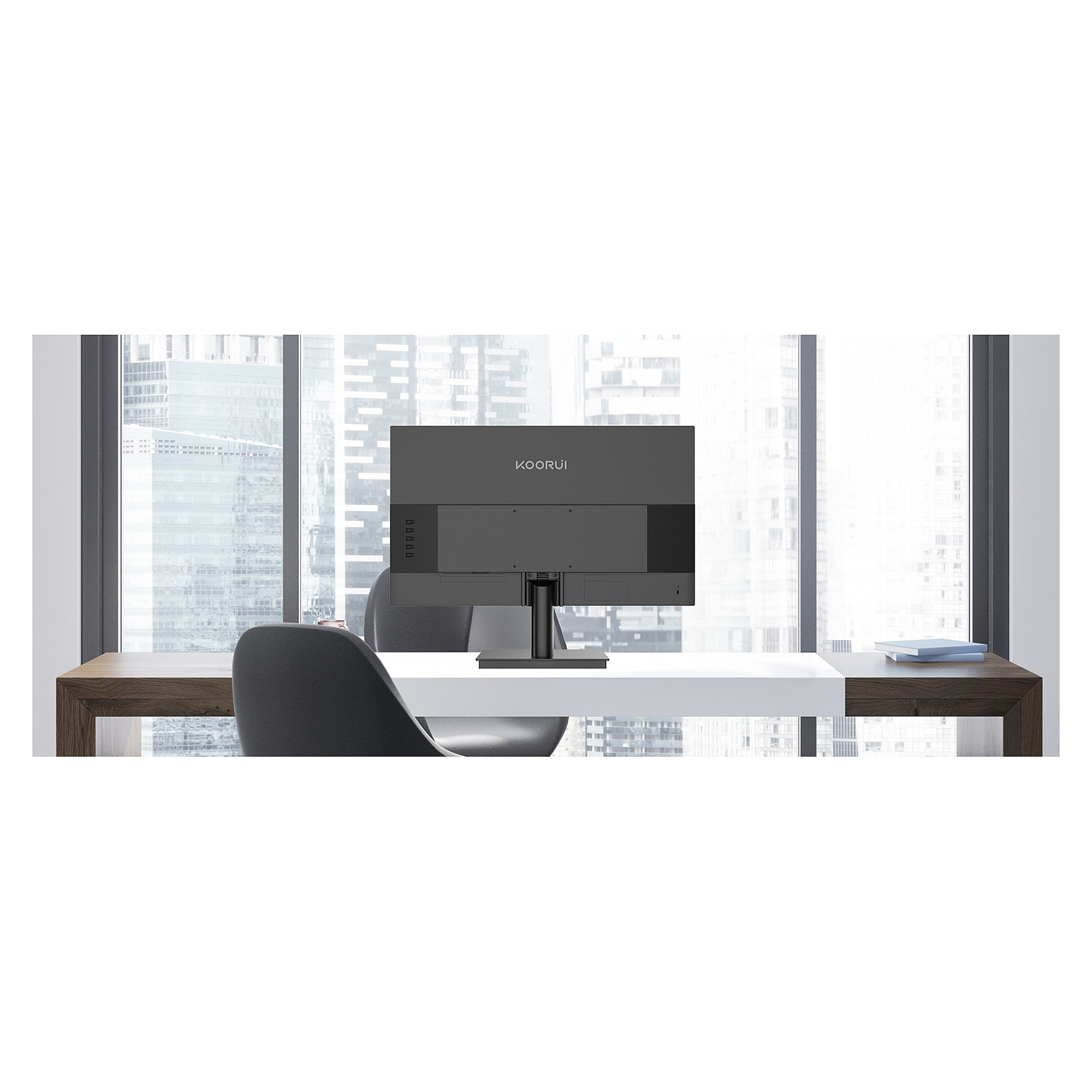 Monitor KOORUI E2411H / 23.8" / Full HD IPS / 120 Hz / 6 ms / HDMI+VGA - Zezë - 19