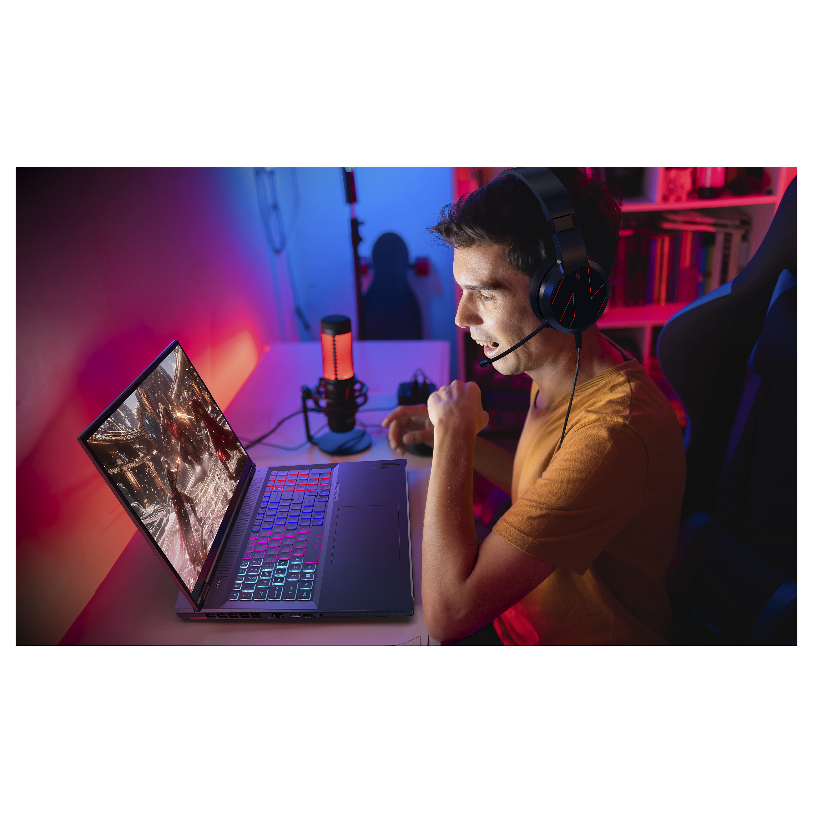 Laptop Gaming Acer Nitro 18 AI AN18-61-R31H / Ryzen AI 7 350 / 16GB DDR5 / 1TB / 18" WUXGA IPS 165Hz / RTX 5050 8GB - Zezë - 7