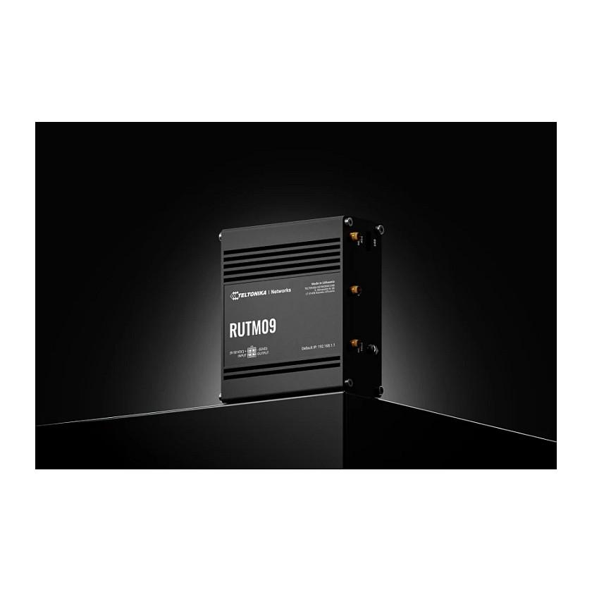 Teltonika RUTM09, Ruter Industrial, 4G LTE Cat 6, 1× Gigabit WAN + 3× Gigabit LAN, Dual SIM, GNSS, Carrier Aggregation, Failover – Zi - 6