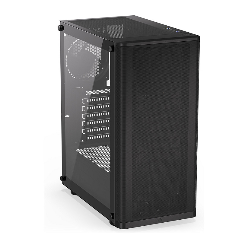 Kasë PC ENDORFY Ventum 200 Air / Tower / 4x 120mm Fan / Radiator 360mm / SSD 2.5" / HDD 2.5"/3.5" - Zezë - 9