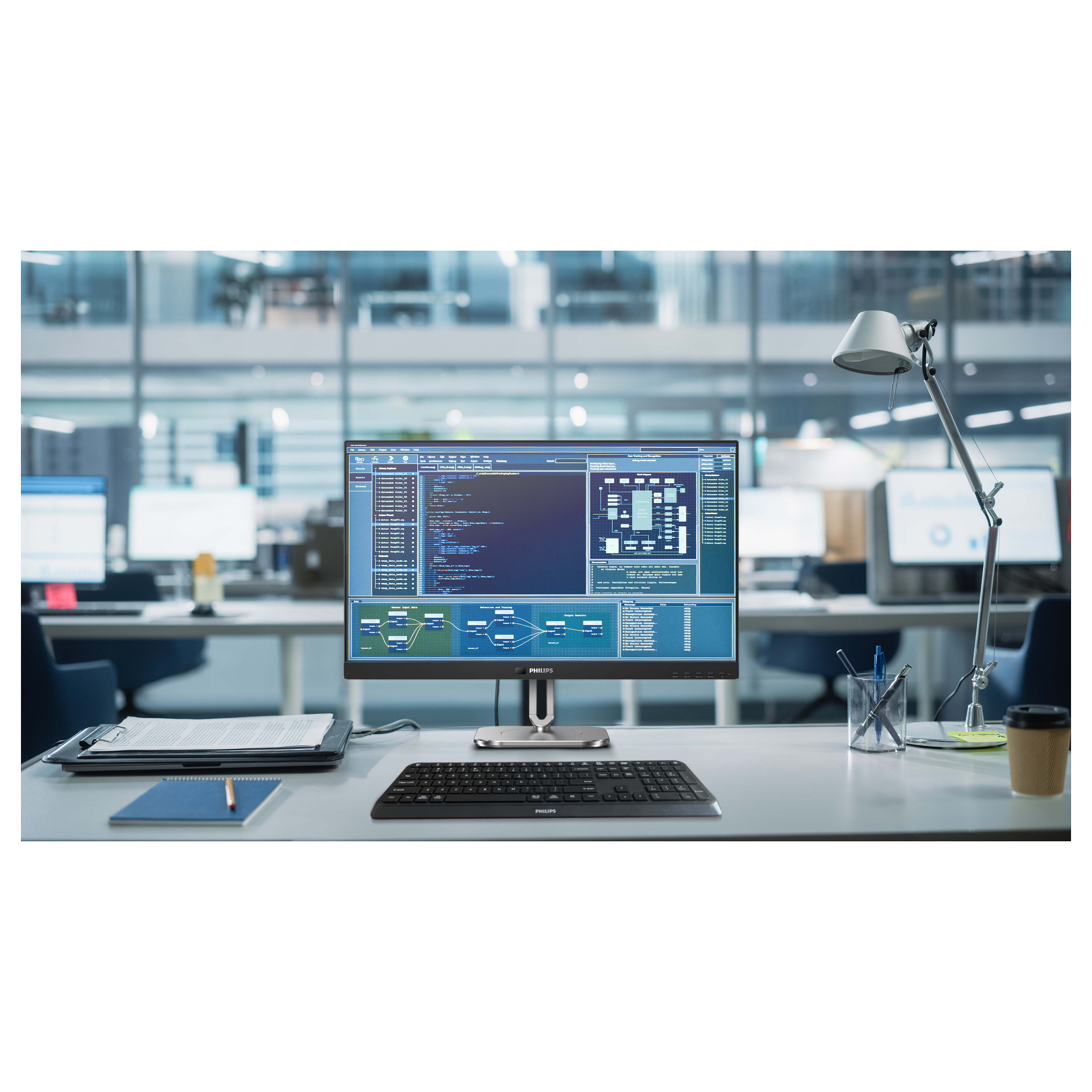 Monitor Philips 4000 series 27B2N4500/00 / 27″ WQHD IPS 120Hz 4ms / HDMI + DP + USB HUB / E zezë - 15