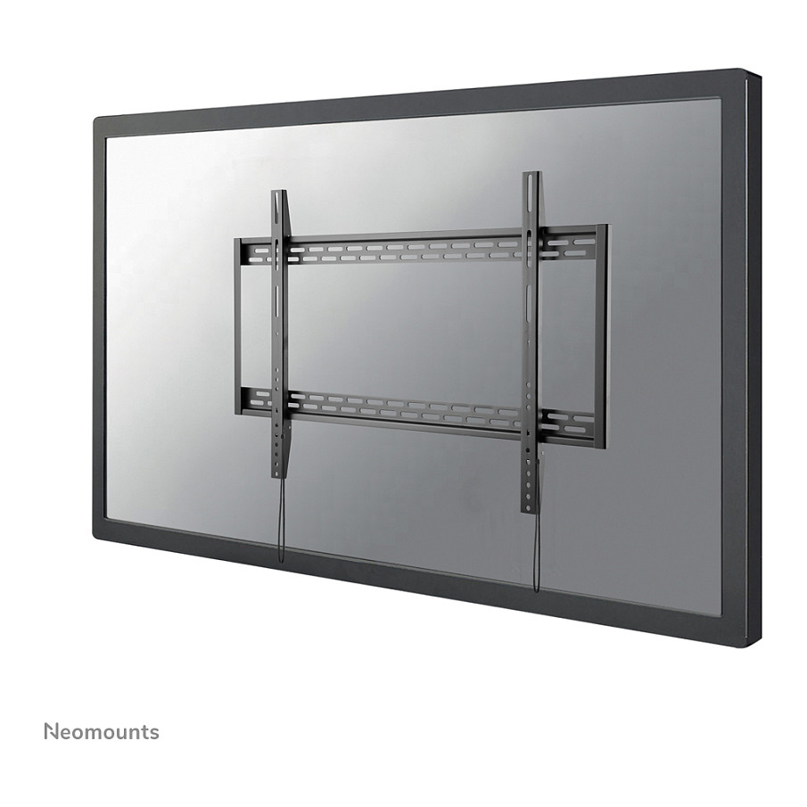 Mbajtëse për TV Neomounts LFD-W1000 / 60"-100" / 125kg / VESA 200x200-900x600 / Fikse / Mur - Zezë