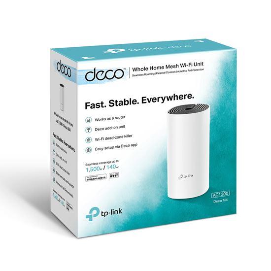 TP-Link Deco M4 AC1200 Mesh Wi-Fi 5 Dual-Band 2x Gigabit Whole Home 1-Pack – E Bardhë - 3