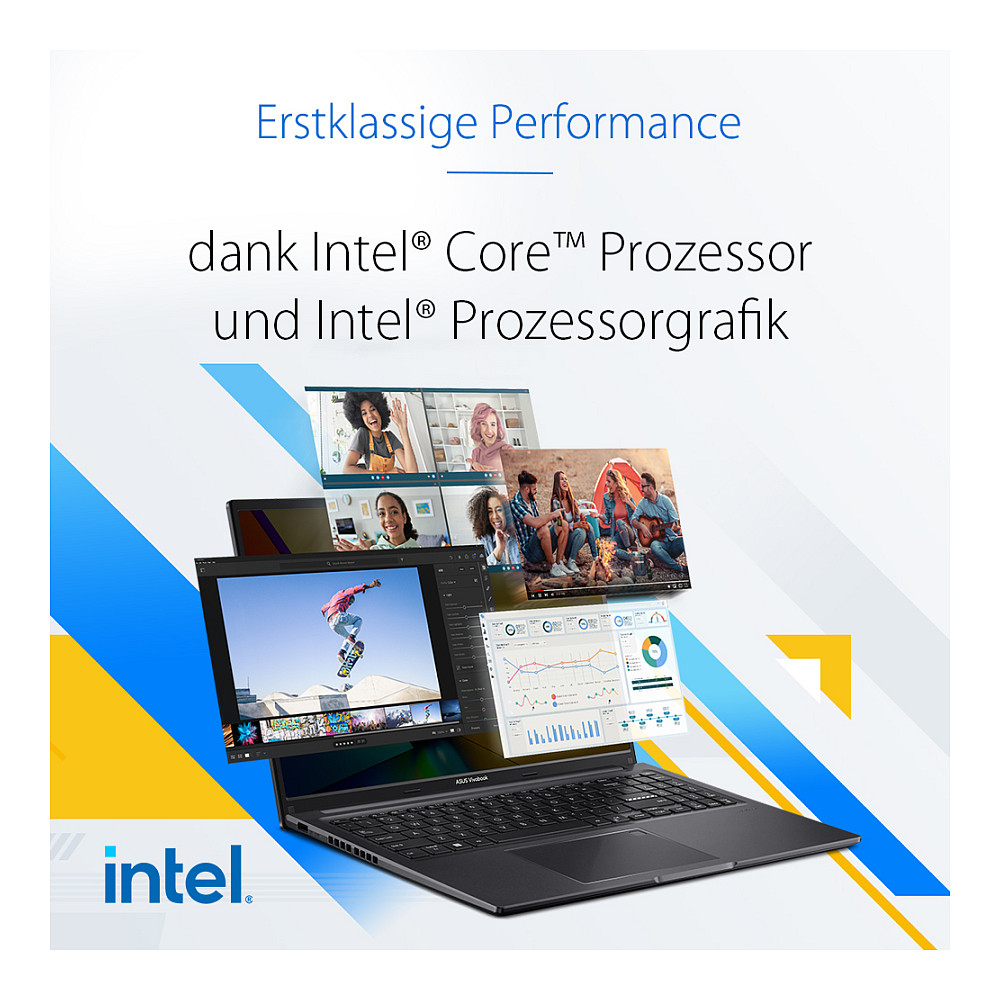 Laptop ASUS Vivobook 16 X1605VA-MB2291W / Core 7 150U / 16GB DDR4 / 1TB / 16" WUXGA IPS-Level / Intel Graphics / DE  - Argjendi - 7