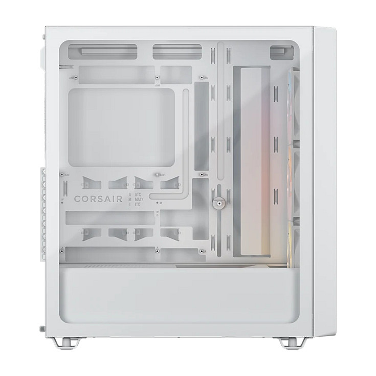 Kasë PC Corsair 3200D RS ARGB / Mid Tower / ATX / 3x 120mm ARGB Fan / Tempered Glass / Mesh / 360mm Radiator - Bardhë - 9