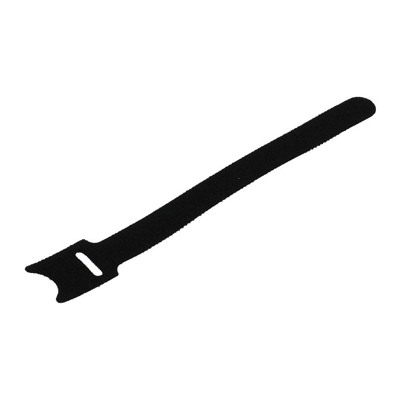 Aksesorë për rrjet Velcro Cable Ties Synergy21 ALLNET / 150mm / 12mm / 20 pack - Zezë - 1