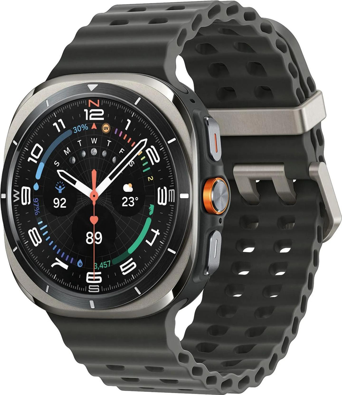 Orë e Mençur Samsung Galaxy Watch Ultra, 47mm, LTE, GPS, 32GB, Titanium - Argjend