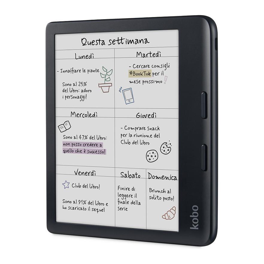 E-Book Rakuten Kobo Libra Colour / 7" / E Ink Kaleido 3 / 32GB / Wi-Fi / USB-C - 2