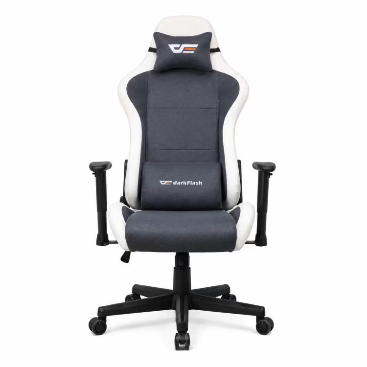 Karrige Gaming Darkflash RC360 / 150kg / 90-180° / 2D Armrests / Gas Lift Class 3 / 20kg – Bardhë/Hiri