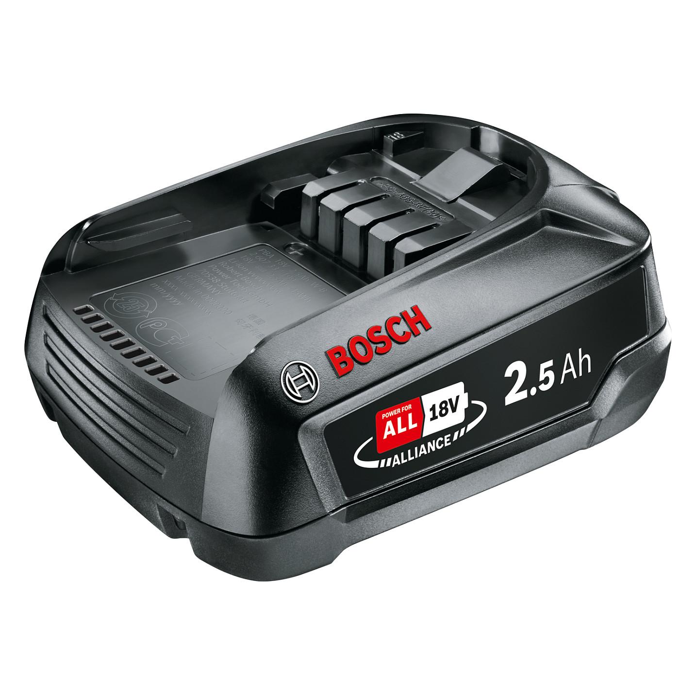 Bateri Bosch PBA 18V 2.5Ah W-B, 18V, 2.5Ah, Li-Ion - Zezë
