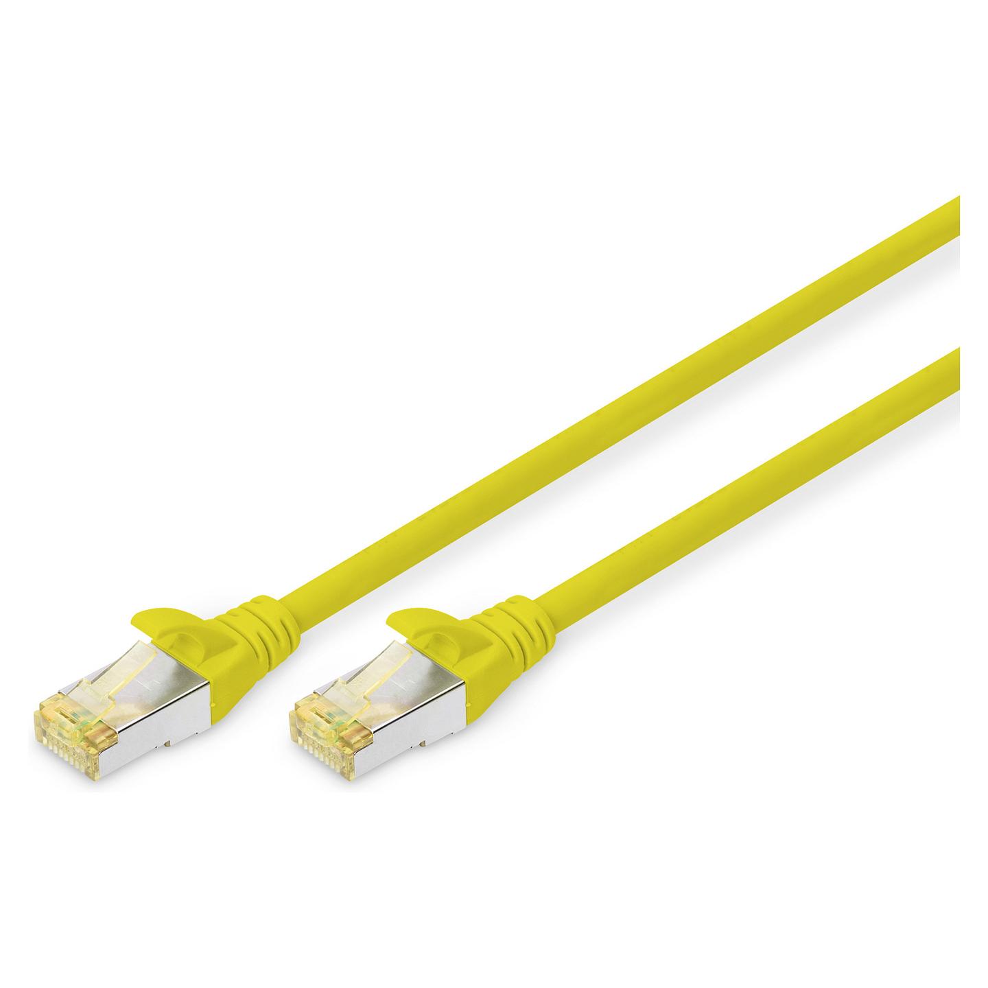 Kabllo për Rrjet Digitus DK-1644-A-020/Y / Cat 6A / S/FTP / RJ-45 / 10 Gbit/s / 2m - Verdhë