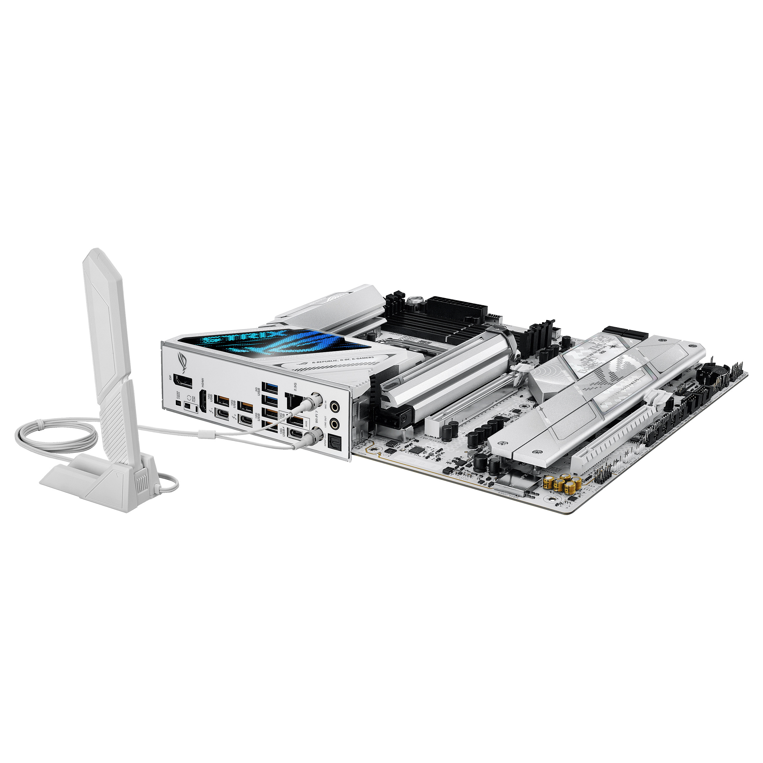 Pllakë Amë MB Intel ASUS ROG STRIX Z890-A GAMING WIFI / LGA 1851 / DDR5 / HDMI+DP - 10