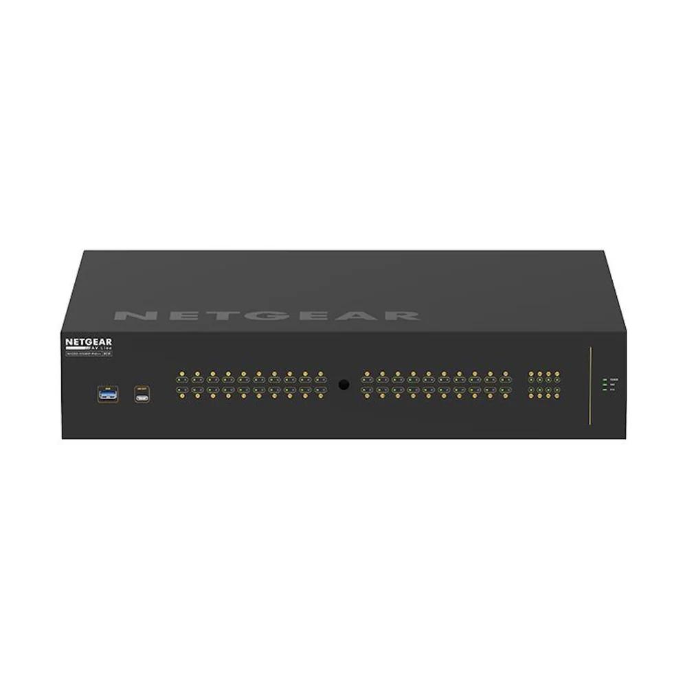 Netgear M4250-40G8XF-PoE++ AV Line Managed 40-Port Gigabit PoE++ Switch me 8x 10G SFP+ 2880W Rackmount 2U - 2