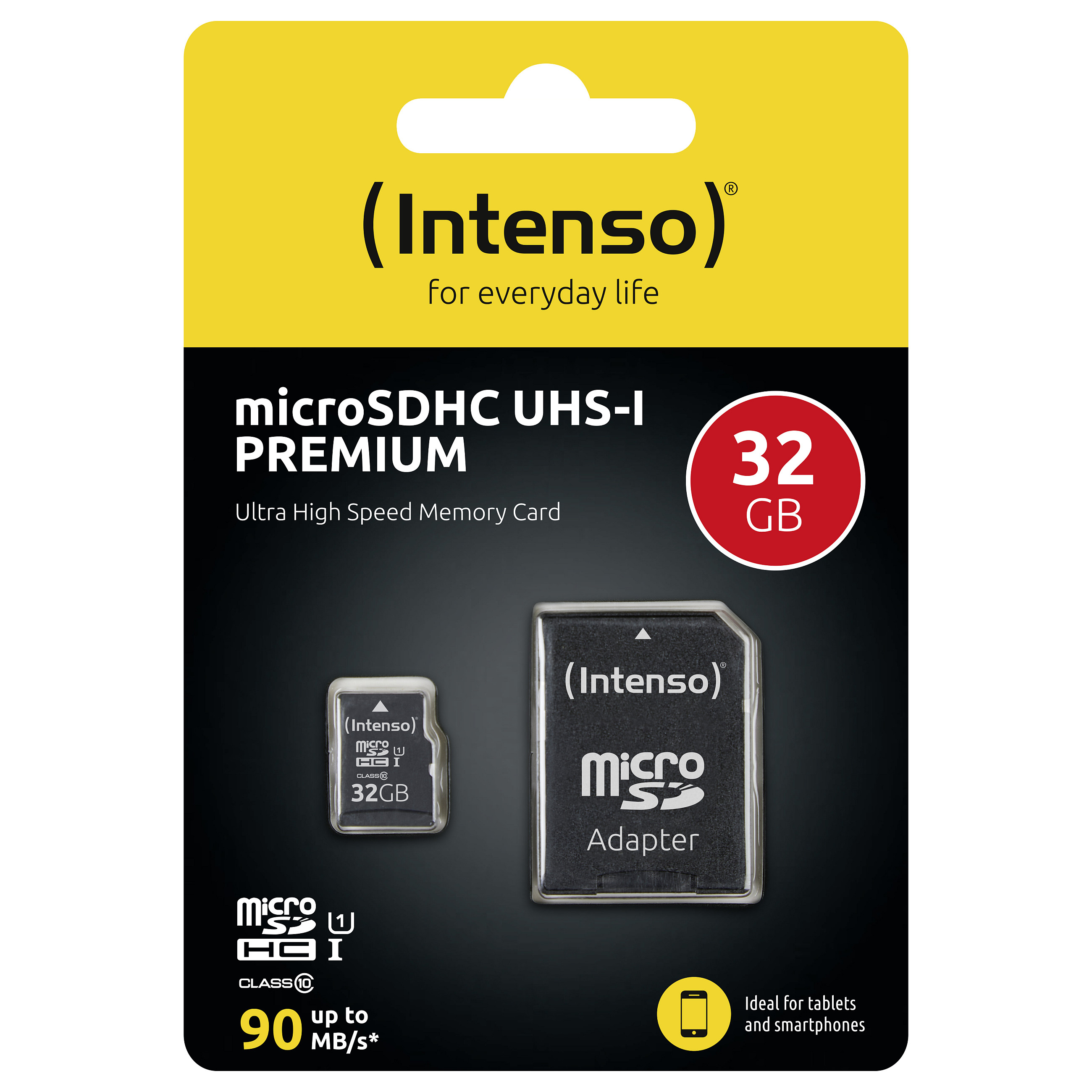 Kartë Memorie Intenso / 32GB / MicroSDHC / UHS-I / Class 10 / U1 / 90MB/s - 4