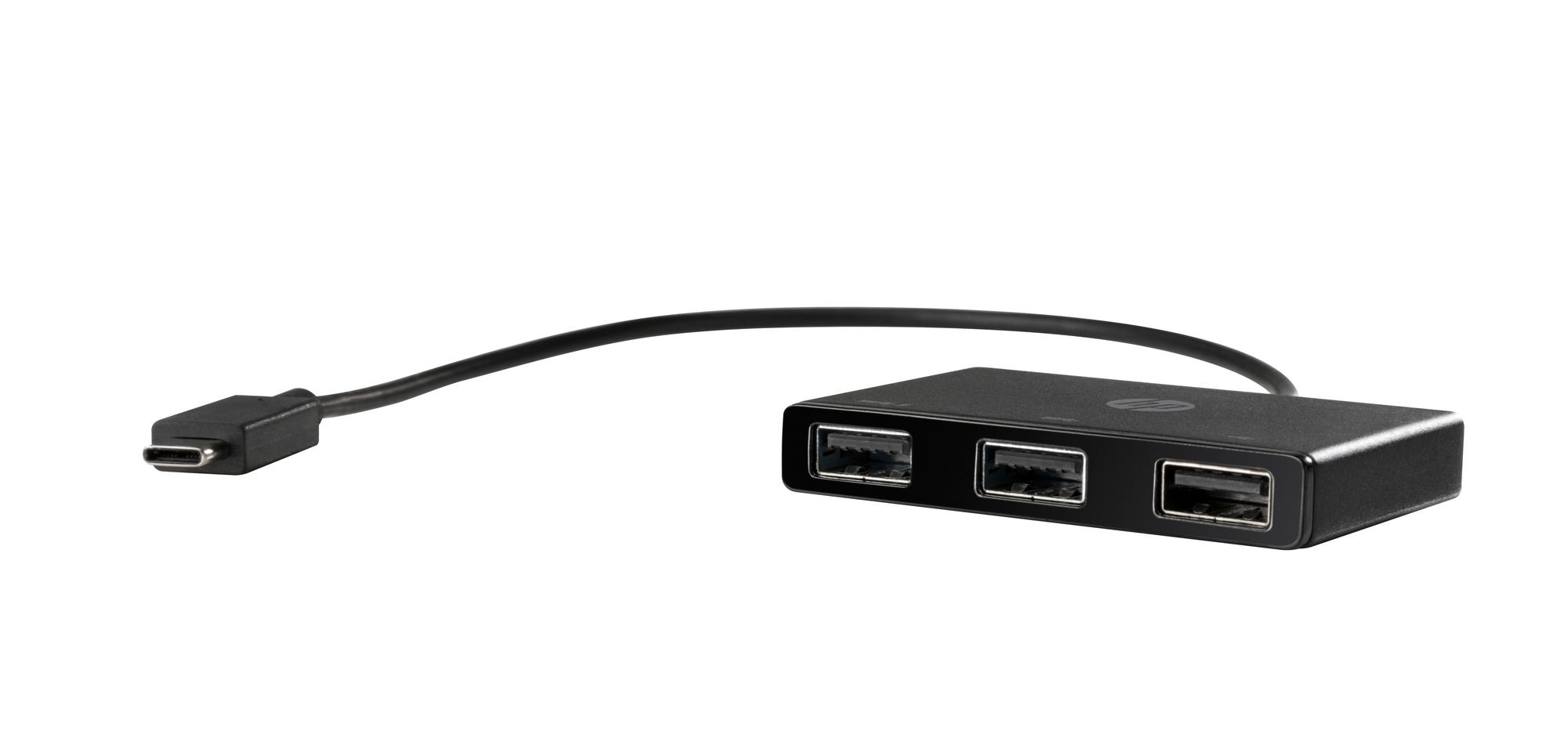 USB Hub HP USB-C to USB-A Hub / 2x USB-A 3.1 / 1x USB-A 2.0 - Zezë