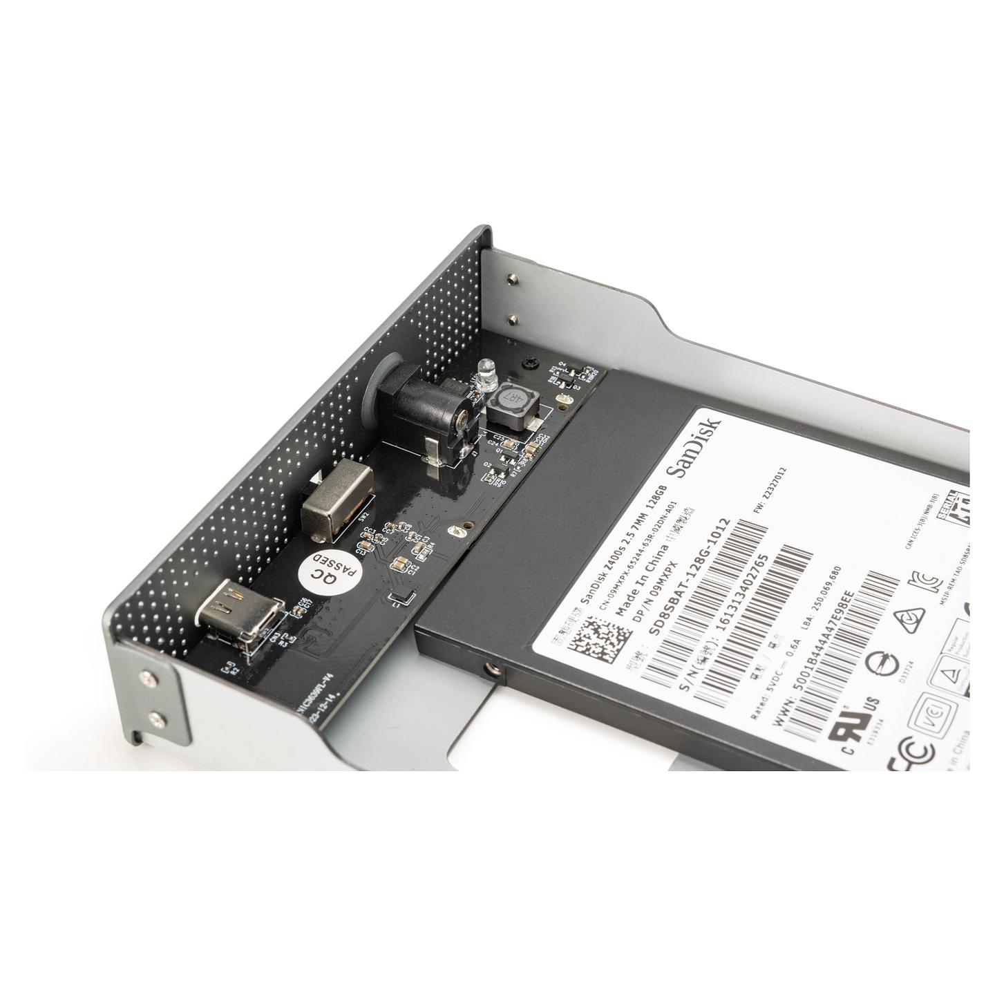 Këllëf për Disqe DIGITUS DA-71106-1, USB 3.0, SATA III, HDD/SSD 2,5" dhe 3,5", deri 16TB, Alumin - 10