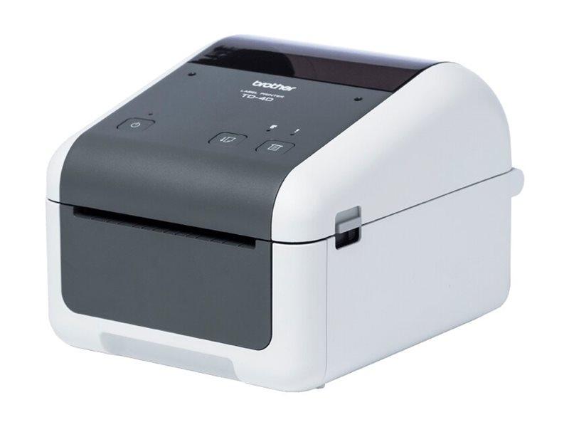 Printer Label Brother TD-4215D, termik direkt, 203 dpi, USB-C - Hiri/Bardhë