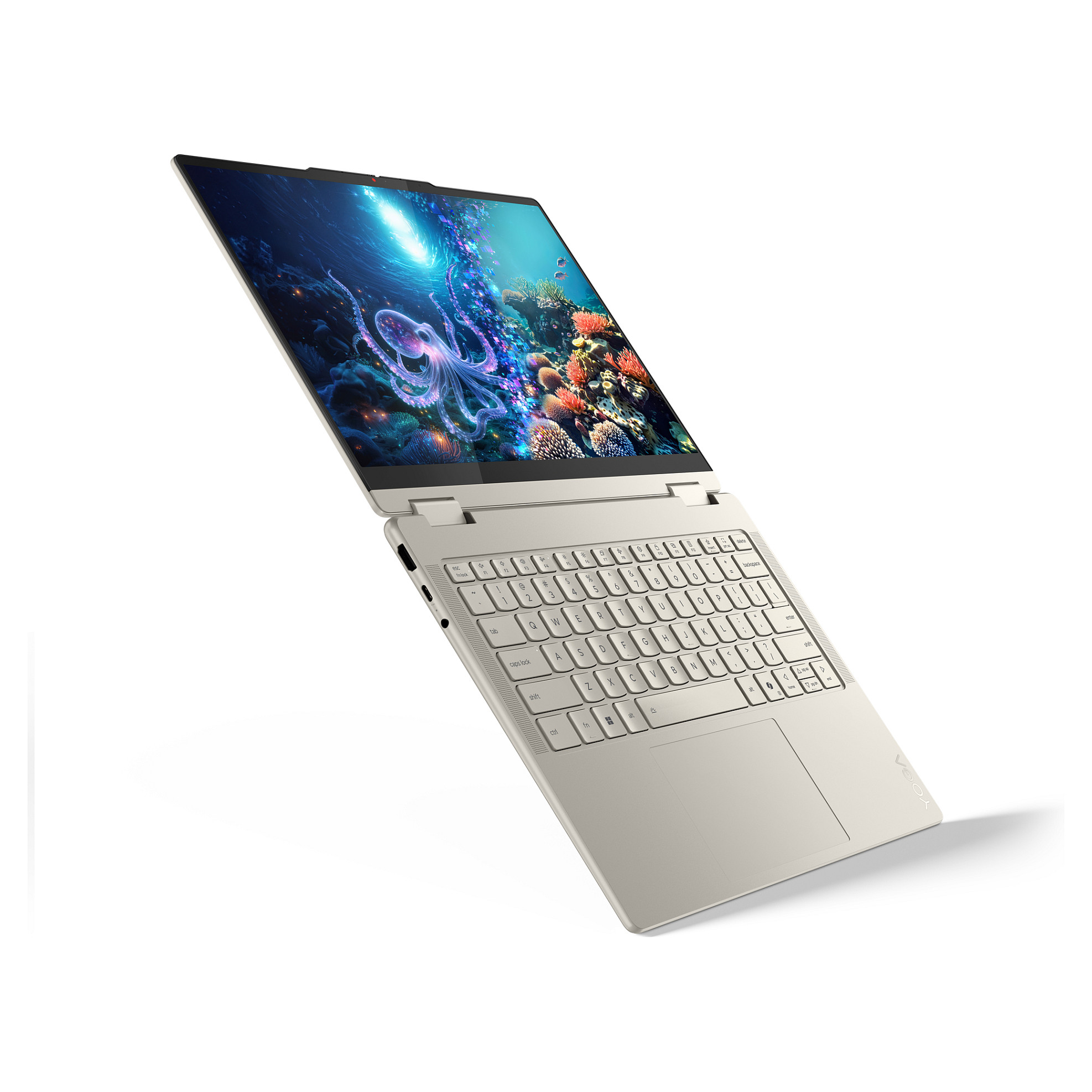 Laptop Lenovo Yoga 7i 2-in-1 / Ultra 5 226V / 16GB LPDDR5x / 1TB / 14" WUXGA OLED 60Hz / Arc Graphics 130V / DE  - Gri - 7
