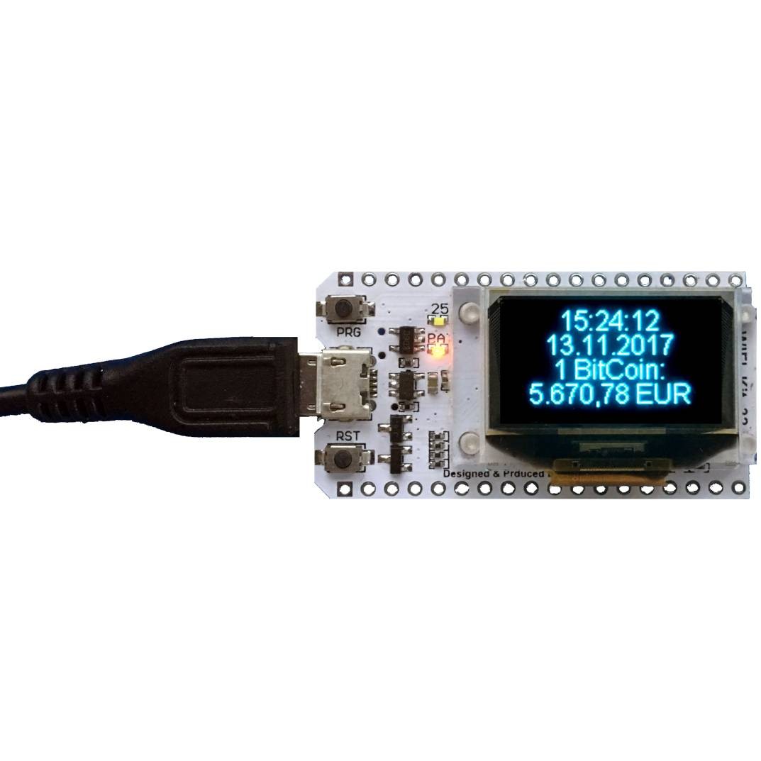 ALLNET 4duino ESP32 IoT Display WiFi Module 4-Line OLED Arduino Compatible Smart Display - 1
