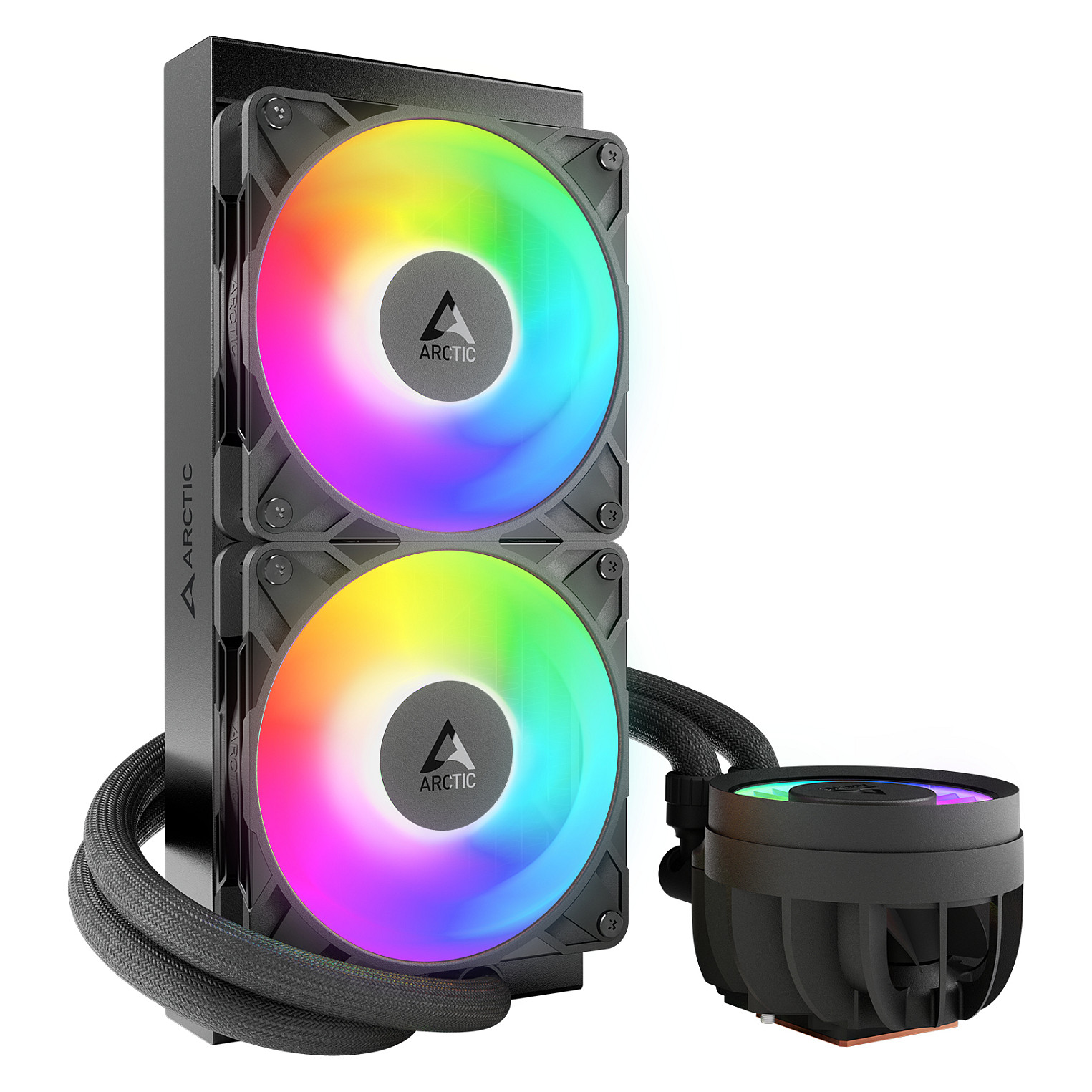 Ftohës për Procesor Arctic Liquid Freezer III Pro 240 A-RGB e zezë dhe e bardhë - 7