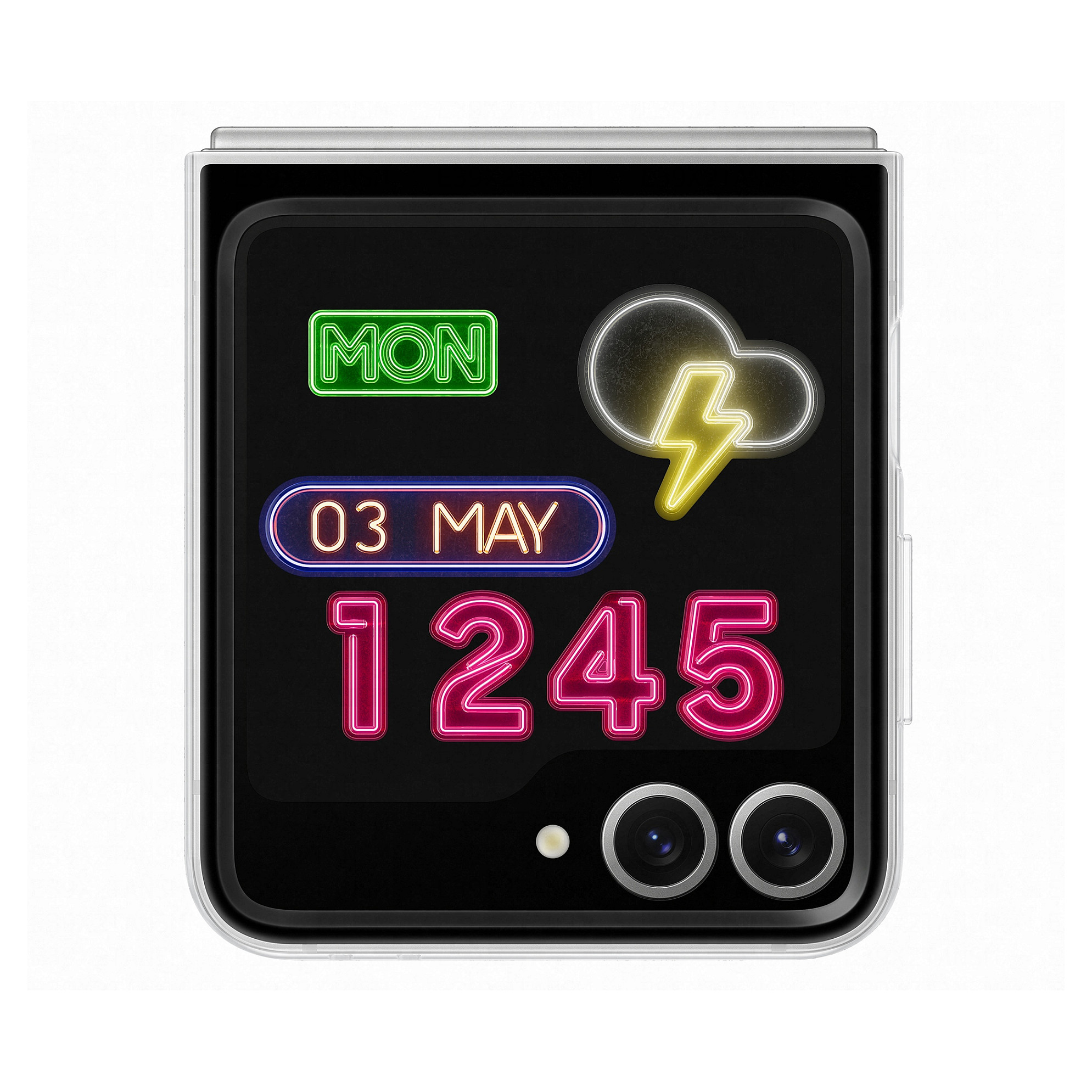 Mbrojtëse Samsung Flipsuit për Galaxy Z Flip6, transparente - 3