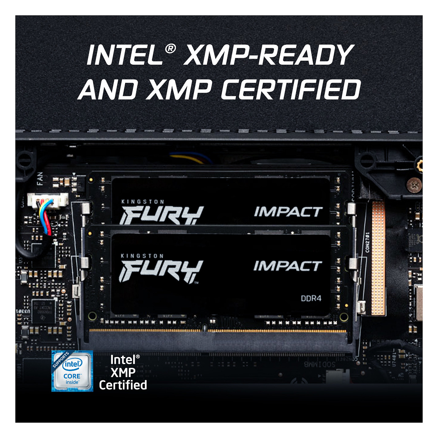 DDR4 SO 3200 32GB Kingston FURY Impact (2x16GB) KIT - RAM Memorie - 8
