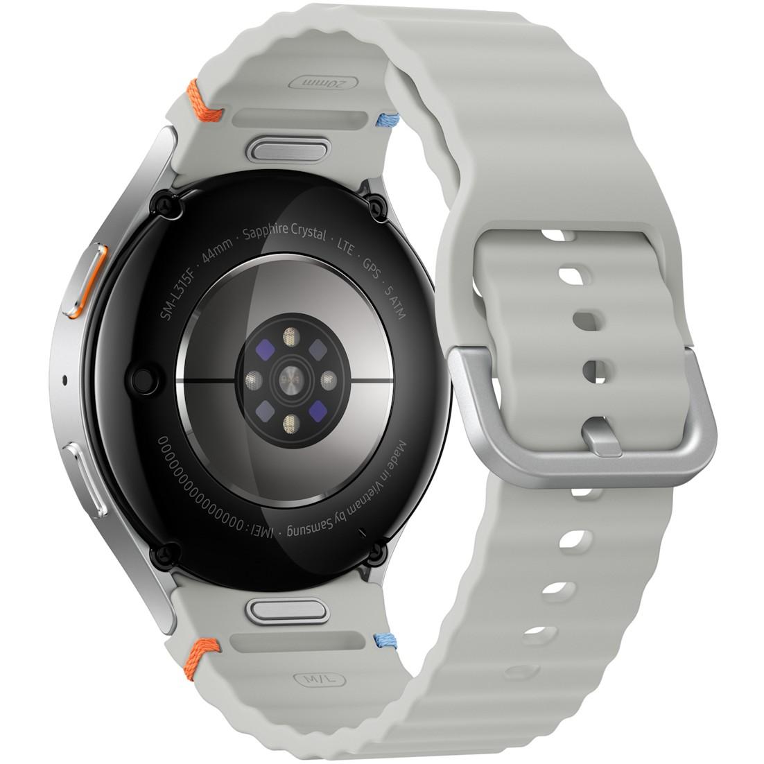 Orë e Mençur Samsung Galaxy Watch7 / 44 mm / LTE / Super AMOLED / GPS / 32 GB / NFC - Argjend - 4
