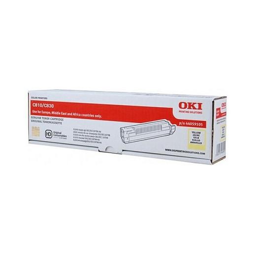 Toner OKI 44059105, 8,000 faqe - Verdhë - 1
