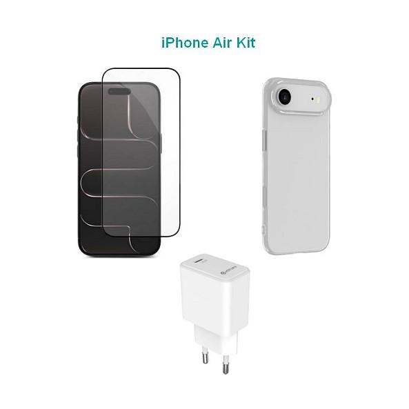 Set Aksesorësh eSTUFF për iPhone Air, Karikues, Case dhe Mbrojtëse Ekrani - 1
