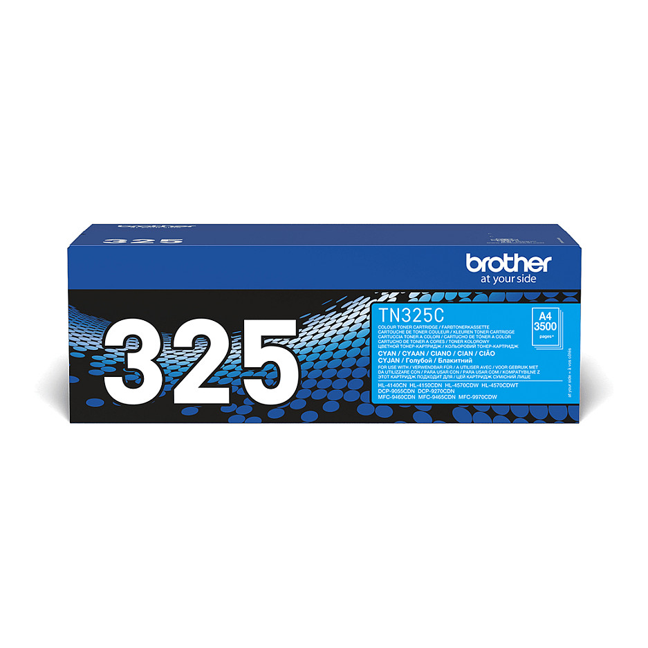 Toner Brother Original Cartridge TN-325C / Up to 3,500 Pages (ISO/IEC 19798) - Blu - 1