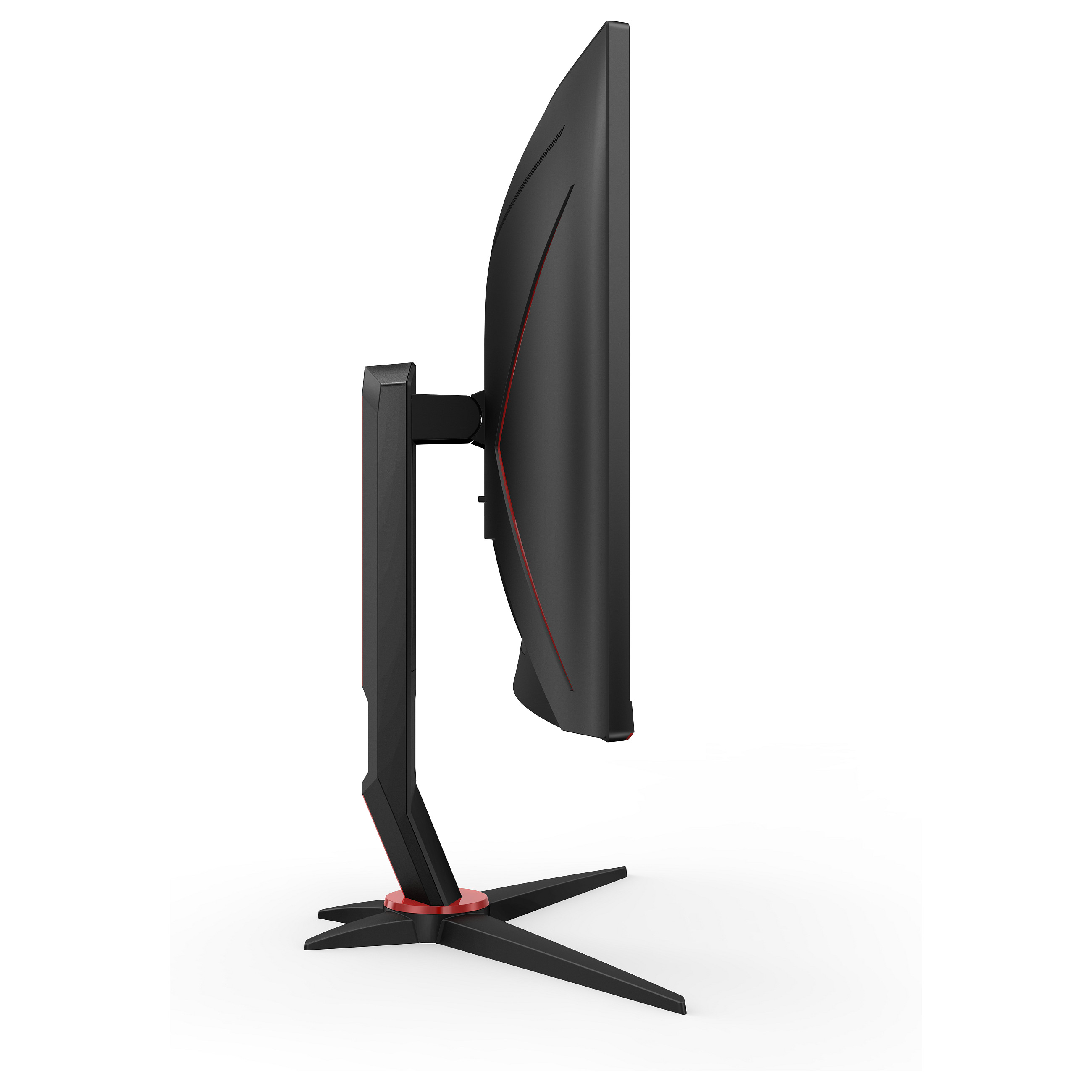 Monitor Gaming AOC G2 C27G2Z3/BK / 27"/ Full HD Fast VA / LED / Curved / 280Hz / 0.5ms / HDMI + DisplayPort - Zezë/Kuqe - 6