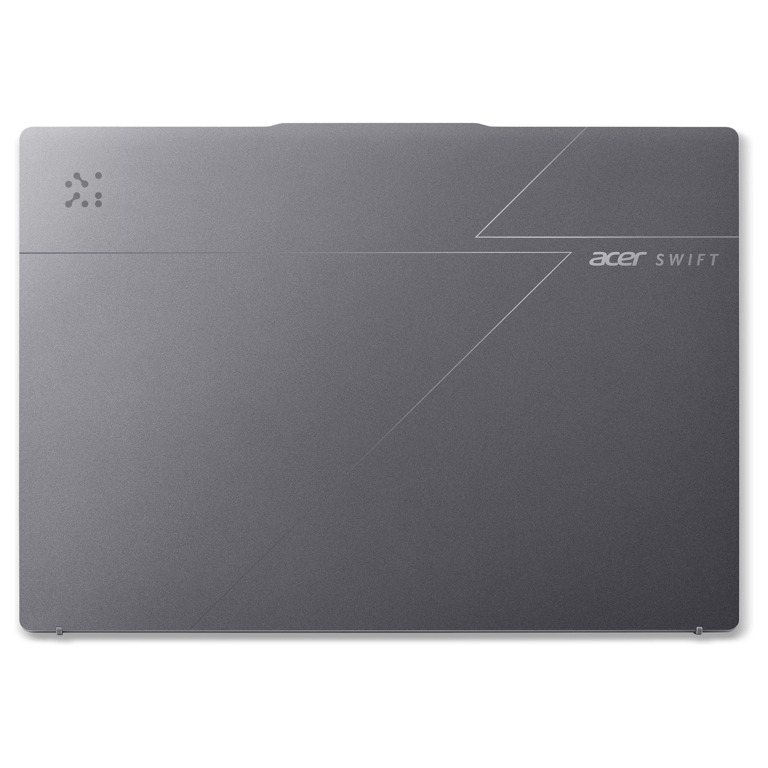Laptop Acer Swift Go 14 AI OLED SFG14-64-R6MM / RYZ AI 7-350 / 32GB LPDDR5x / 1TB / 14" WUXGA OLED 60Hz / AMD Radeon 860M / DE  - Argjend e Errët - 8