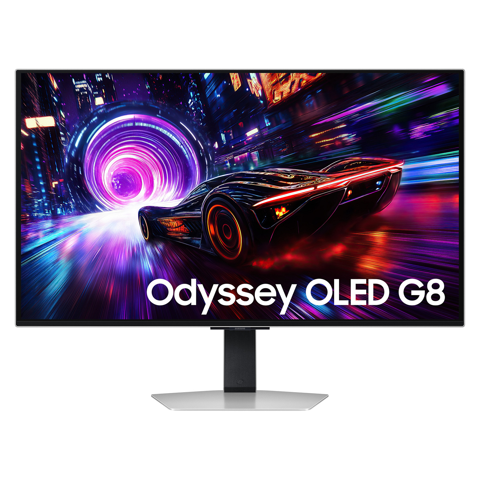 Monitor Gaming Samsung Odyssey G81SF (LS32FG814SUXEN) / 32"/ 4K Ultra HD / OLED / 240Hz / 0.03 ms / USB-B + HDMI + USB-A + DisplayPort - Argjend - 1